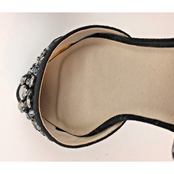 Simply Vera shoes  womens flats black Bejeweled size 6M slippers Vera Wang - Picture 14 of 15